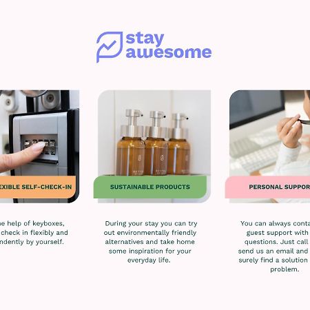 קאסל Stay Awesome - Modernes Apartment Am Botanischen Garten מראה חיצוני תמונה